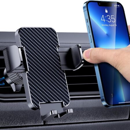 Phone Mount for Car Holders Cell Phon Holder Hands Free Phone Stand for Car Vent Automobile Mount Fit iPhone Android Smartphoe Universal Camera Mount Stabilizers
